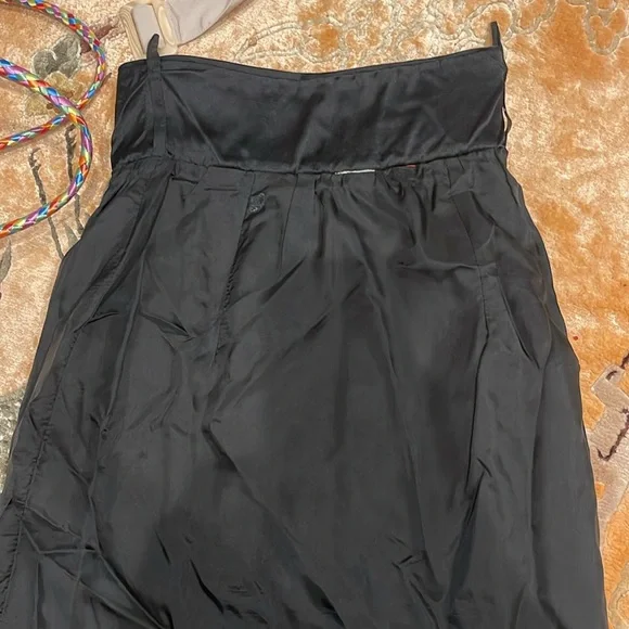 Similar to YSL Vintage velvet and silkskirt probably Frenchsimular to
